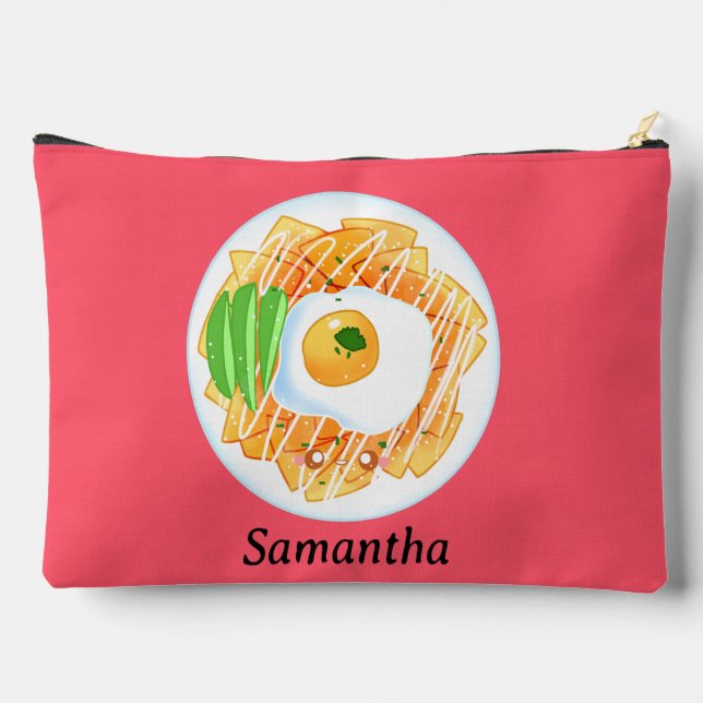 Chilaquiles Rojos Accessory Pouch (Back)