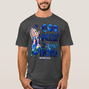 Child Abuse Awareness god bless faith hope T-Shirt