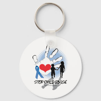Child Abuse Handprint Key Ring
