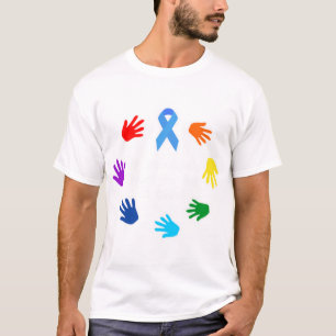 Child Abuse Prevention Awareness Blue Ribbon T-Shirt