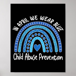 Child Abuse Prevention Awareness Month April Poster