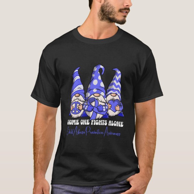 Child Abuse Prevention Awareness T-Shirt (Front)