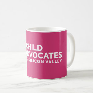 Child Advocate Logo Pink Coffee Mug