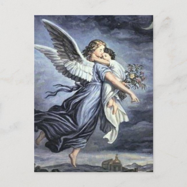 Child & Angel Postcard (Front)