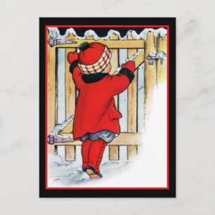 Child at the Gate Postcard