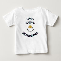 Child, baby, toddler t shirt funny crypto