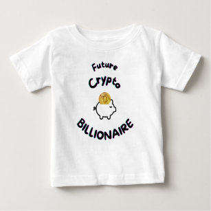 Child, baby, toddler t shirt funny crypto