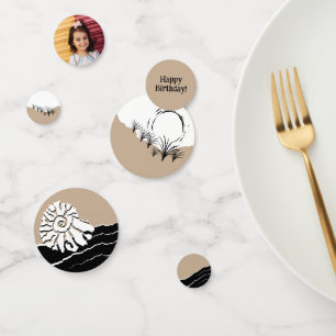 Child Beach Birthday Party Table Confetti