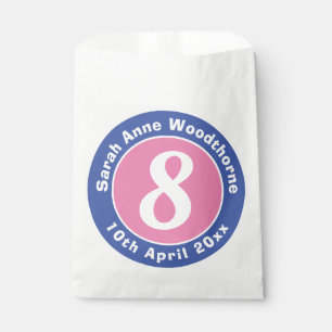 Child Birthday Party Celebration with Age Favour B Bags