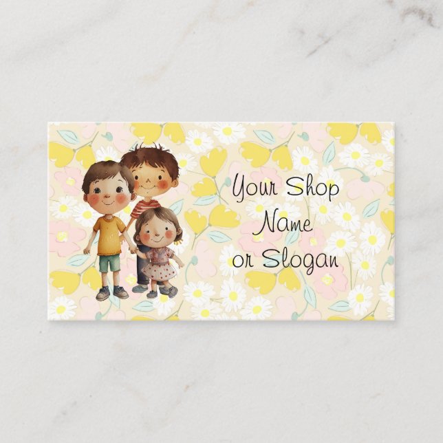 Child Care Business Card (Front)