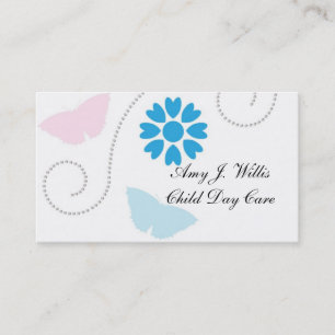 Child Day Care Business Card