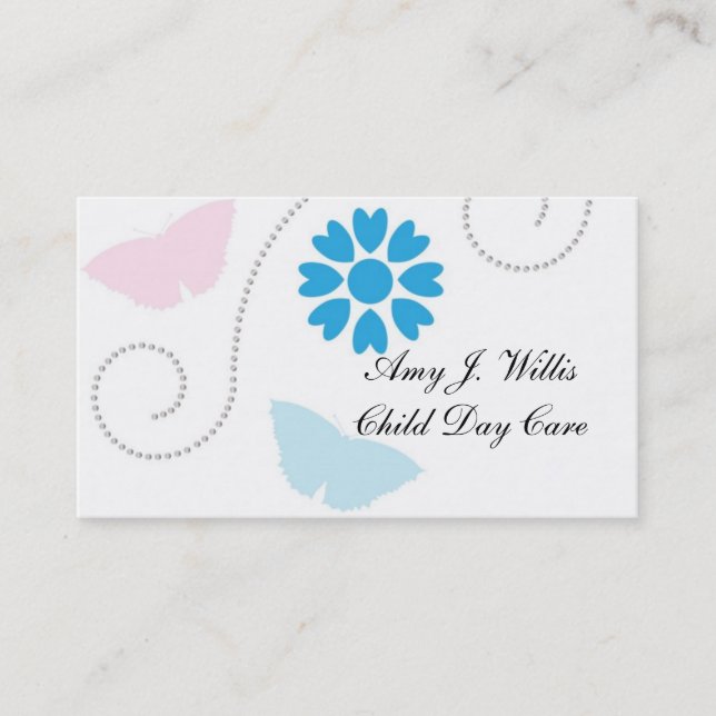 Child Day Care Business Card (Front)