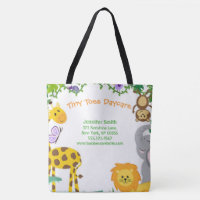 Child Daycare Service Jungle Animal Business