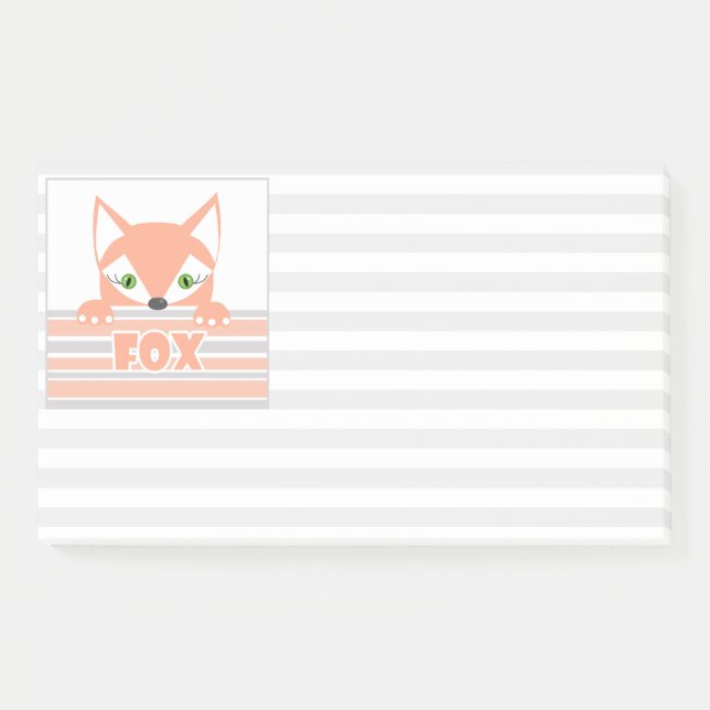 Child, Fox, little Fox, child , for children Post-it Notes (Front)