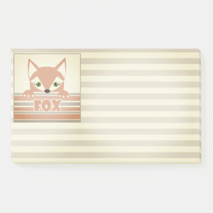 Child, Fox, little Fox, child , for children Post-it Notes