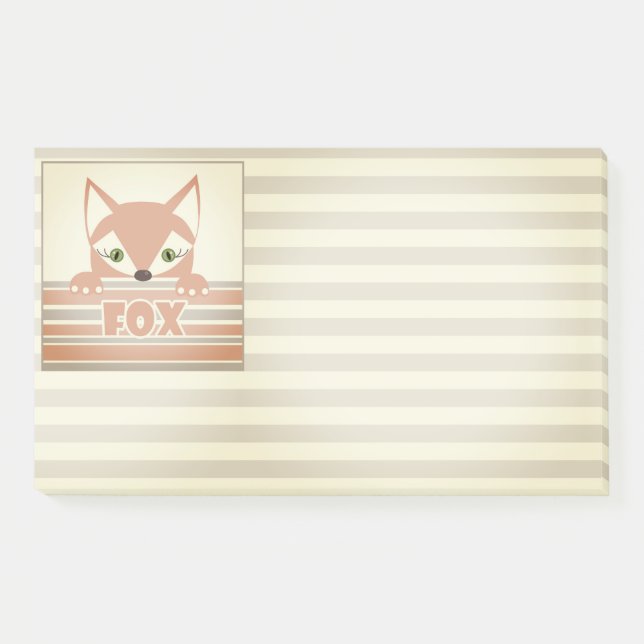 Child, Fox, little Fox, child , for children Post-it Notes (Front)