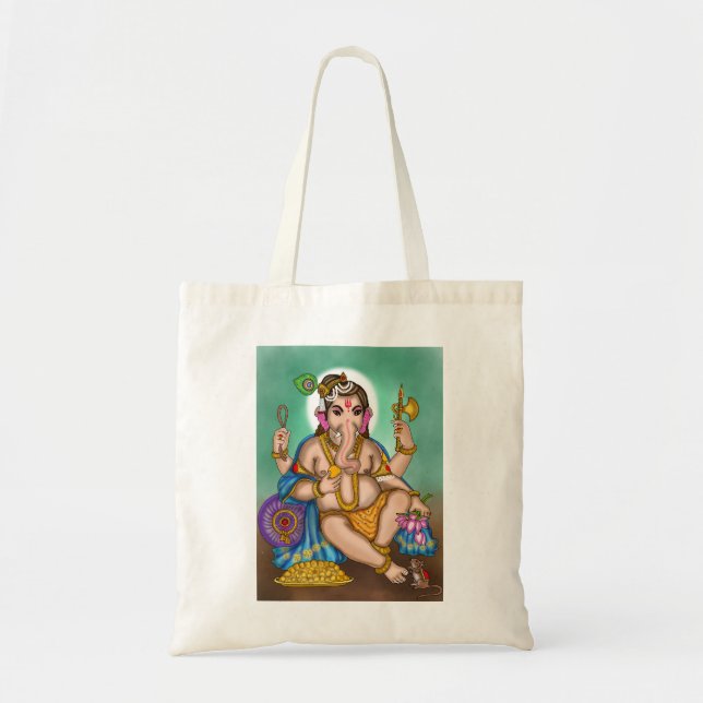 Child Ganesha Tote Bag (Front)