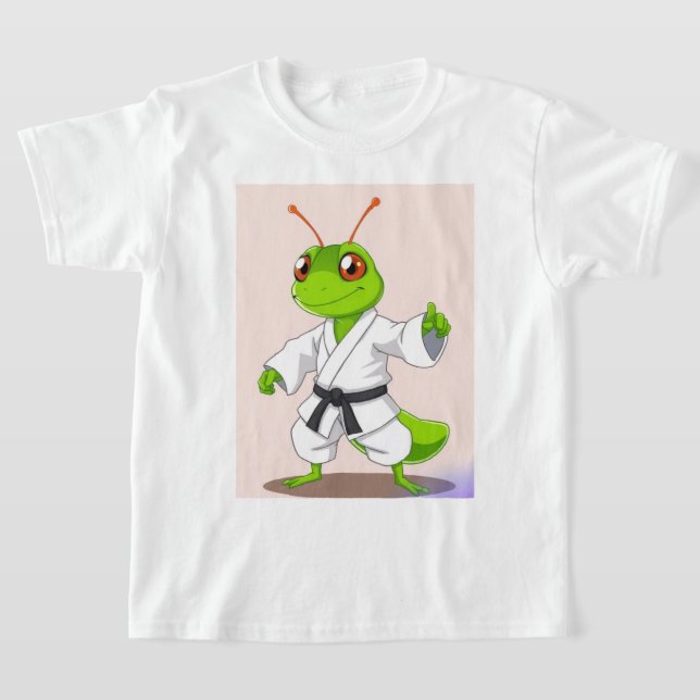 Child Grasshopper T T-Shirt (Laydown)