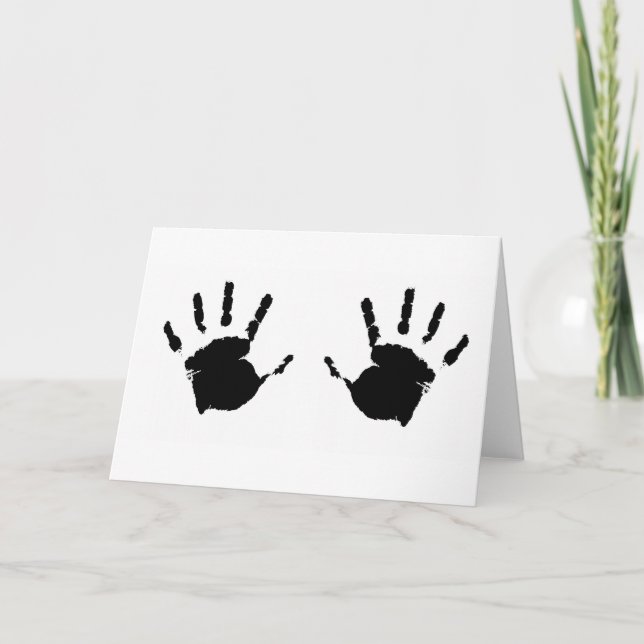 Child Handprints Card (Front)