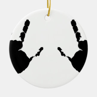 Child Handprints Ceramic Tree Decoration