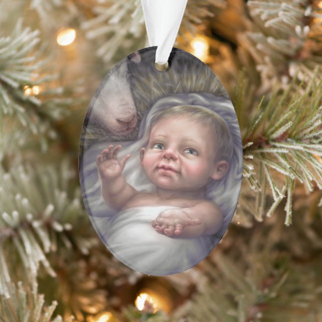 Child in the Manager Ornament (Tree)