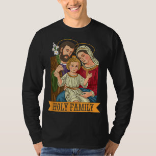 Child Jesus, Virgin Mary and St Joseph T-Shirt
