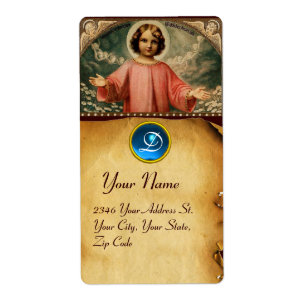 CHILD JESUS WITH ANGELS, Parchment