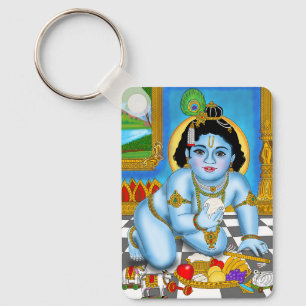 Child Krishna Keychain