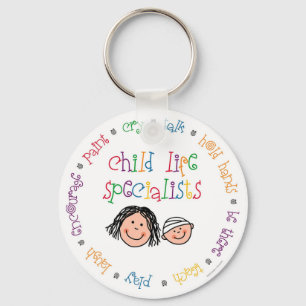 Child Life Specialists Keychain