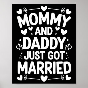 Child Marriage Wedding Bride Groom Mummy And Daddy Poster