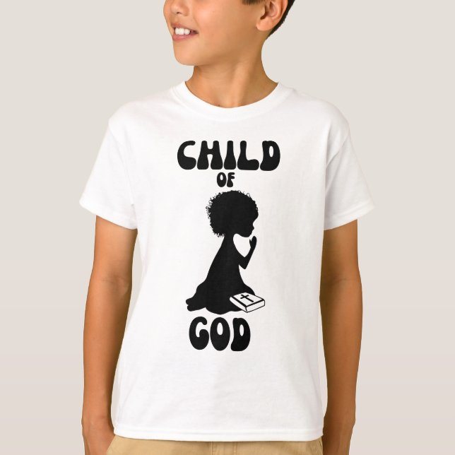 Child Of God Bible Quote Boy's T-Shirt (Front)