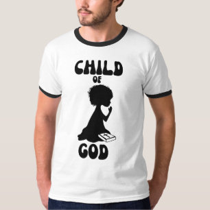 Child Of God Bible Quote Men's Ringer T-Shirt
