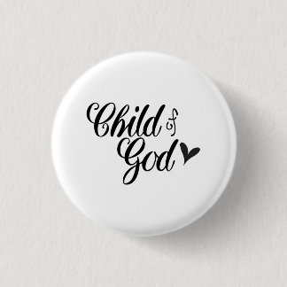 Child Of God - Christian 3 Cm Round Badge