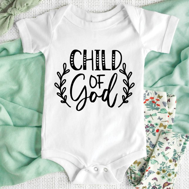 Child of God Christian Baby Bodysuit Kid Shirt (Creator Uploaded)