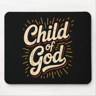 Child Of God Christian Faith Mouse Pad