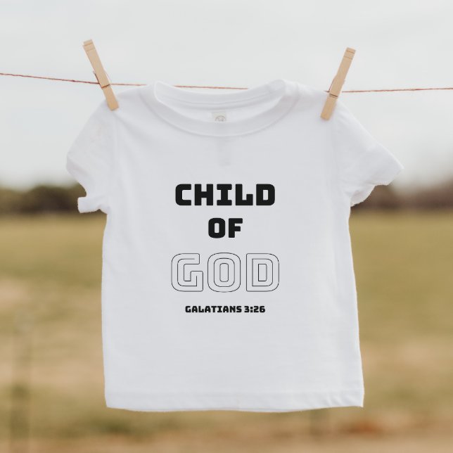 Child Of God Christian Kid's Shirt (Creator Uploaded)