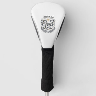 Child Of God Vintage Engraving Shirt Design_1 Golf Head Cover