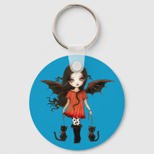 Child of Halloween Cute Vampire Keychain