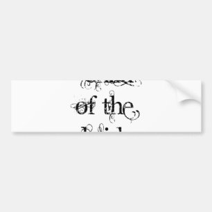 Child of the Bride Bumper Sticker