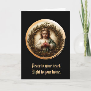 Child of the Sacred Flame Folded Greeting Card