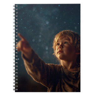 Child of Wonder Starry Night Notebook