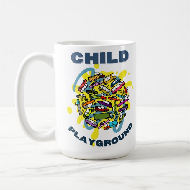 CHILD PLAYGROUND COFFEE MUG (Left)