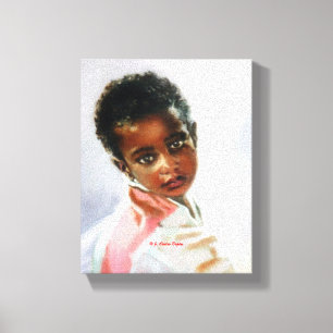 Child Portrait Canvas Print