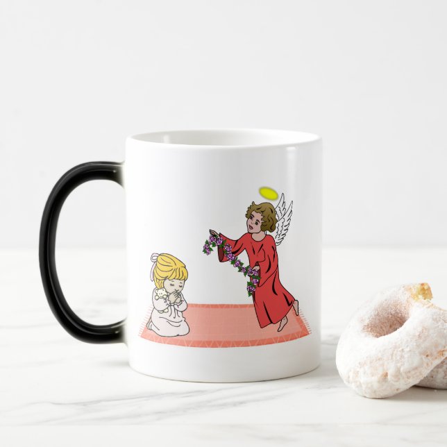 Child praying Mug (With Donut)