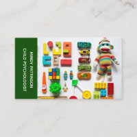 Child Psychologist Play Therapy Toys Photo Green