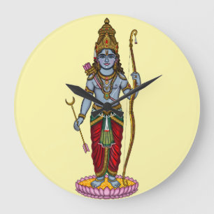 Child Rama Wall Clock