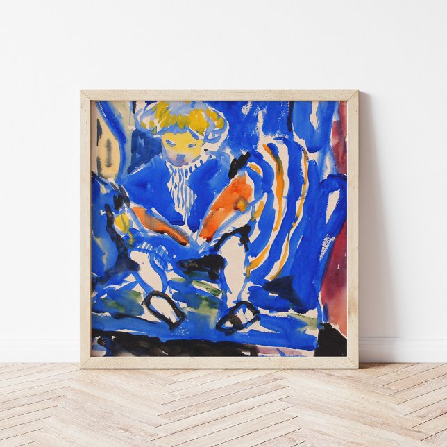 Child Reading | Henry Lyman Saÿen Poster (Creator Uploaded)