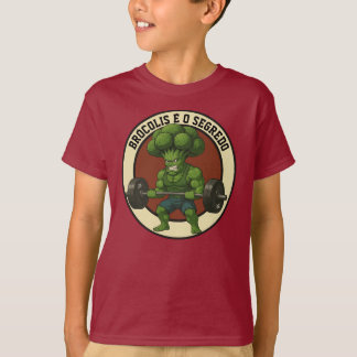Child Shirt Broccoli is the Secret - Front