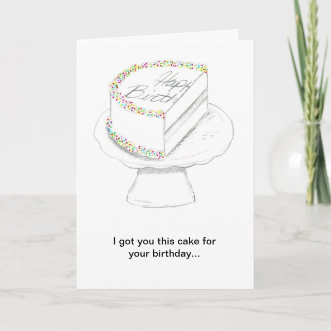 Child Support Birthday Card (Front)