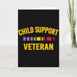 Child Suprt Veteran Shirts Patriots Veteran Flag  Card